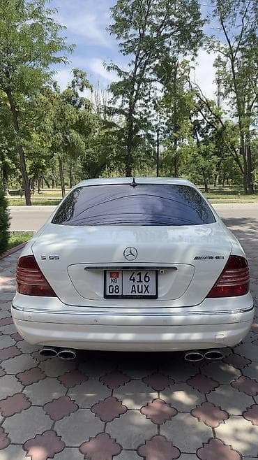 5 5 compressor: Mercedes-Benz S-class AMG: 2003 г., 5.5 л, Автомат, Бензин, Седан — 9