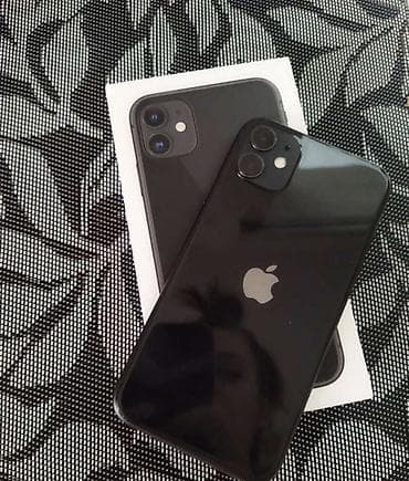 дисплей 11 айфон: IPhone 11, Черный, Коробка — 1