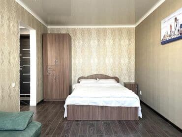 дом квартира жалал абад: 1 бөлмө, Душ кабинасы, Жаздык, жууркан-төшөк каптары, Кондиционер — 20