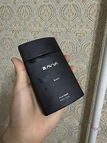 atom total: AVVA Black Pour Homme — мужская туалетная вода. - Объем: 100 мл (3.4 — 2