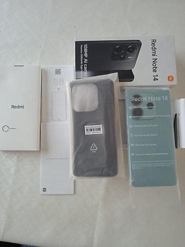 мощный комп: Redmi, Redmi Note 14, Новый, 256 ГБ, цвет - Зеленый, 2 SIM — 1