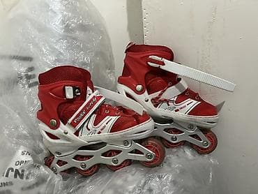 Велозапчасти: Детские раздвижные роликовые коньки Power Superb - Тип: роликовые — 1