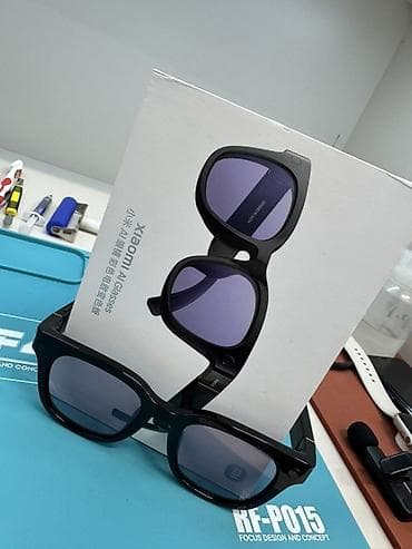 очки с блютузом: Xiaomi AI Glasses — умные очки с затемняемыми линзами и лаконичной — 2
