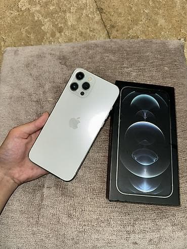 iphone 17 pro 256 gb: IPhone 12 Pro Max, Б/у, 256 ГБ, Серебристый, Коробка, 74 % — 1