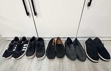 прокат туфли: Мужская обувь, набор из 5 пар (черный цвет): - Кроссовки Adidas с — 1