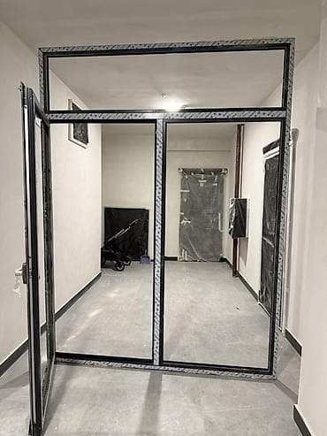 Кровля крыши: На заказ Каркасная перегородка, Для офиса, Монтаж — 2