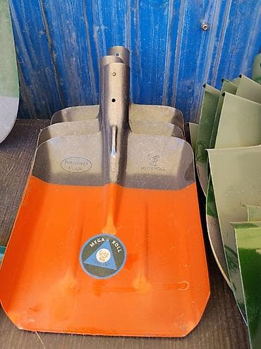 Совковая лопата MEGAROLL из рельсовой стали. - Материал: рельсовая