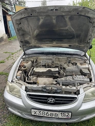 хондай саларис: Hyundai Accent: 2003 г., Механика, Бензин, Седан — 5