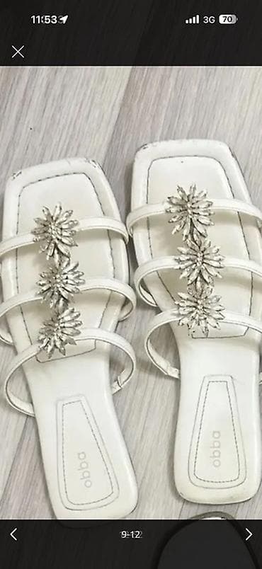 Босоножки, сандалии, шлепанцы: Обувь, б/у, брала в Дубаи и Италии, размеры 37-38, фото и видео могу — 6