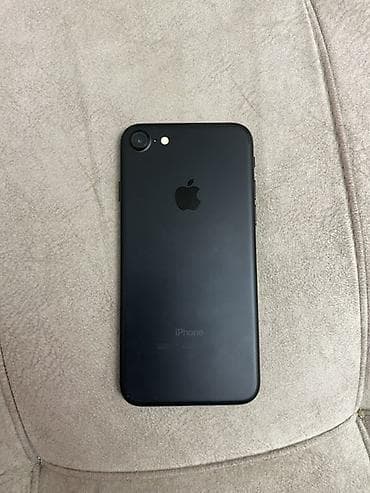 IPhone 7, 128 ГБ, Черный, Чехол, Кабель, 100 %