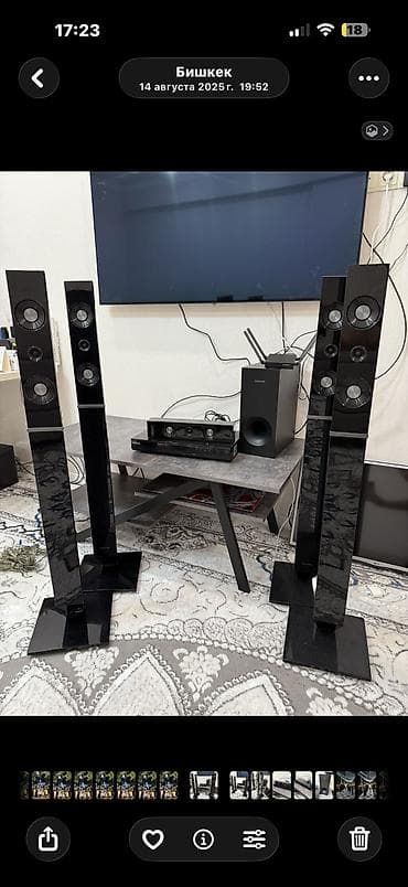 technics sl: Домашний кинотеатр Samsung 5.1 В идеальном состоянии. Все работает — 2