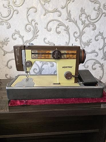 электрические ножницы для стрижки кустов: Швейная машина Veritas, Электромеханическая, Полуавтомат — 1