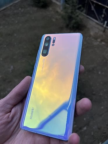 ryzen 5 3500u: Huawei P30 Pro, Б/у, 128 ГБ, цвет - Голубой, 2 SIM — 1