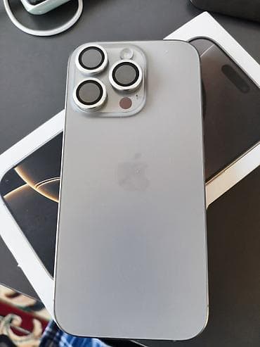 cmf buds pro 2 бишкек: IPhone 16 Pro, Колдонулган, 512 ГБ, Natural Titanium, Куту, 90 % — 5