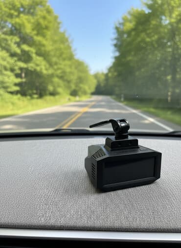 видеорегистраторы: AZ - Car Video Capture Колдонулган, Маңдайкы айнегине, GPS бар, Антирадар бар — 1