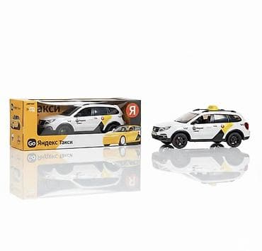 sweet box: Игрушечная машинка «Яндекс Такси» (SUV) - Металлический инерционный — 1