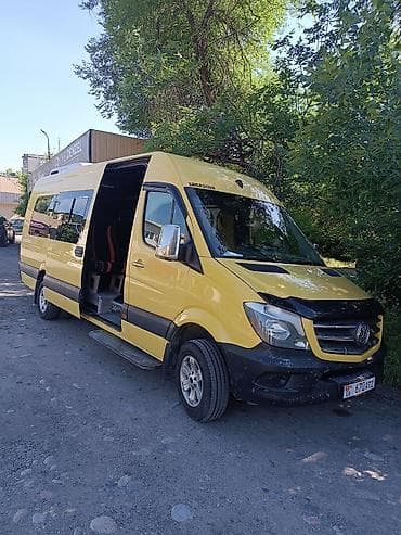 full face: Пассажирский микроавтобус Mercedes‑Benz Sprinter (длинная база — 1