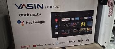 atem mini: Телевизор YASIN LED-40G7 - Диагональ 40" - Платформа Android TV с — 2