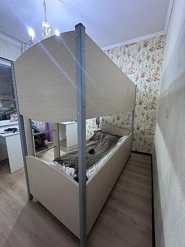 ярусный крават: Двухъярусная кровать с прочным ограждениями, с ортопедическими — 3