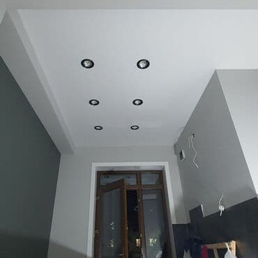 нятижной потолок: Керме шыптар Жылтырак, Жылтырабаган, 3D потолоктор Акысыз ченөө, Кепилдик, Демонтаждоо — 3