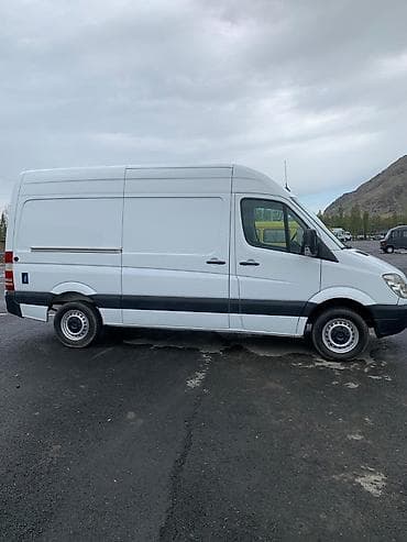 борт от спринтера: Mercedes-Benz Sprinter, белый фургон/цельнометаллический микроавтобус — 3