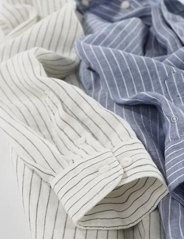 джинсы слоучи: Мужская рубашка, M, L, Uniqlo, Новый, цвет - Белый, Самовывоз, Бесплатная доставка, Платная доставка — 5