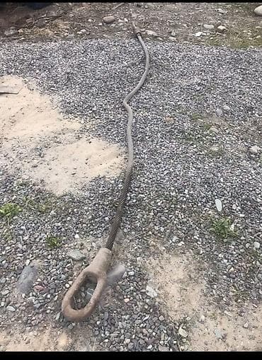 Кийимге кам көрүү жана сактоо: Трос-строп из стального каната с проушинами - Материал: многопрядный — 4