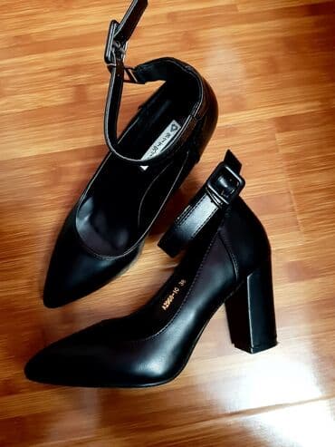 туфли кожаные фирменые: Туфли хорошего качества, удобный каблук носила пару раз состояние — 2