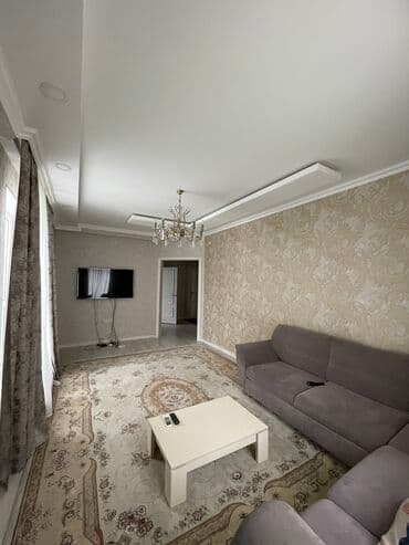 квартиры в бишкеке на долгий срок: 2 комнаты, Собственник, С мебелью полностью — 2