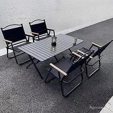 пластиковый стол размеры: Складной походный комплект мебели для пикника/кемпинга Состав: - — 1