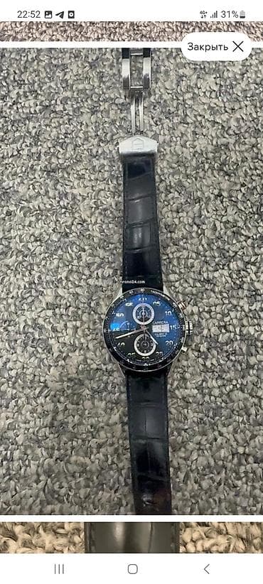 tag: TAG Heuer Carrera Calibre 16 (реф. CV2A10.FC6235) - Швейцарский — 2