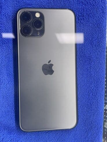 IPhone 11 Pro, Б/у, 256 ГБ, Черный, 78 %
