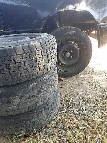 асфальт рез: Шины 195 / 65 / R 15, Всесезонная, Б/у, Комплект, Легковые, Bridgestone — 2