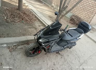 кофр для скутера: Скутер Самурай(бренд на кожухе вариатора), городской/полу-внедорожный — 1