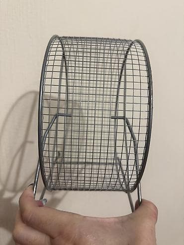 3д сетка: Колесо большое для хомяков, белок, песчанок, мышей. Можно поставить — 4