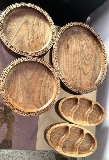пластиковые столы и стулья бишкек: Эко посуда из ореха, карагача и хвойных пород дерева !!! цены — 2