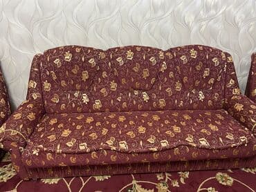 шкаф стол и кровать: Уктоочу бөлмө гарнитуру, Эки кишилик керебет — 2