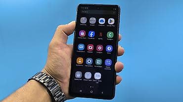 poco m7: Samsung Galaxy A51, Б/у, 128 ГБ, цвет - Черный, 2 SIM — 4