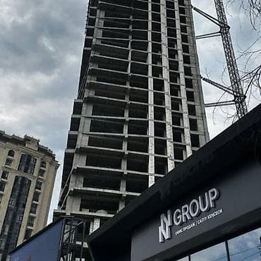 Недвижимость: 3 комнаты, 97 м², Асанбай мкр Элитка, 13 этаж, ПСО (под самоотделку) — 2
