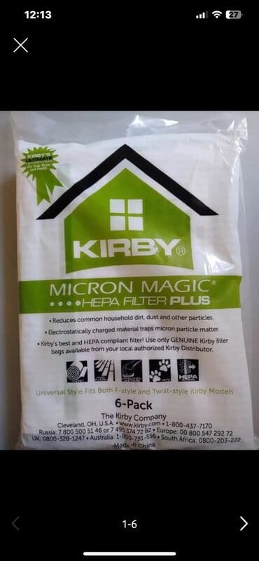 пылесос кирби: Продается ремень и мешки для пылесоса КИРБИ. Есть платная доставка или — 2