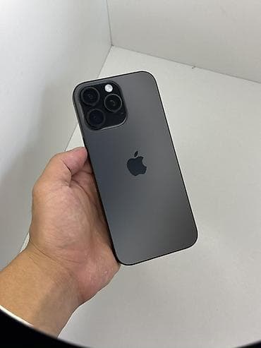 Техника и электроника: IPhone 16 Pro Max, Б/у, 256 ГБ, Black Titanium, 100 % — 1