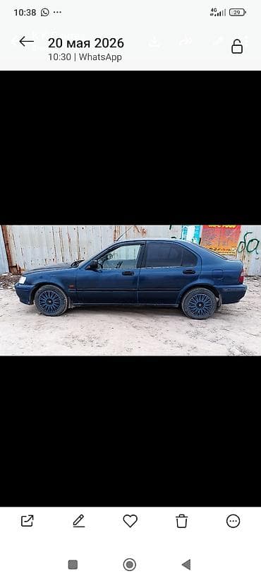 civic: Honda Civic: 1994 г., 1.4 л, Автомат, Бензин, Седан — 4