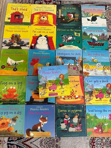 купить школьную доску для начальных классов: Книги серии Usborne Phonics Readers. Состояние новых. Забавные истории — 1