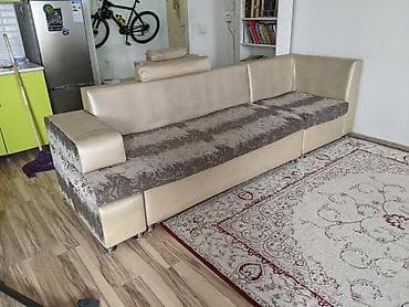 диван релакс: Прямой диван, Б/у — 4