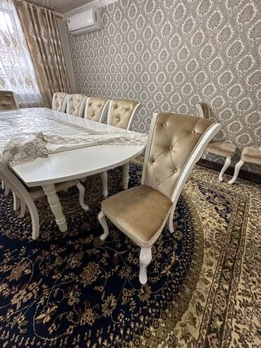 офисное кресло бу бишкек: Стол и стул для зала, Б/у, Самовывоз, цвет - Белый — 3