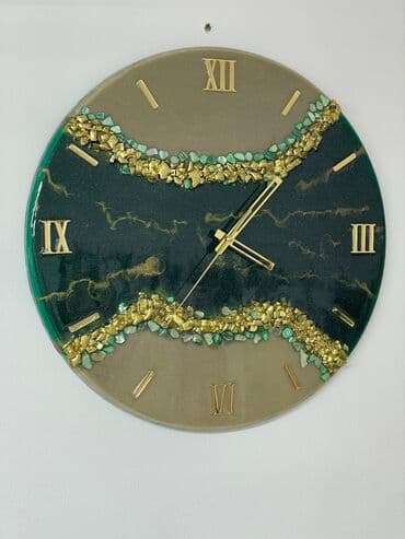 ссср одежда: Авторские настенные часы и декоративные панно из эпоксидной смолы. - — 5