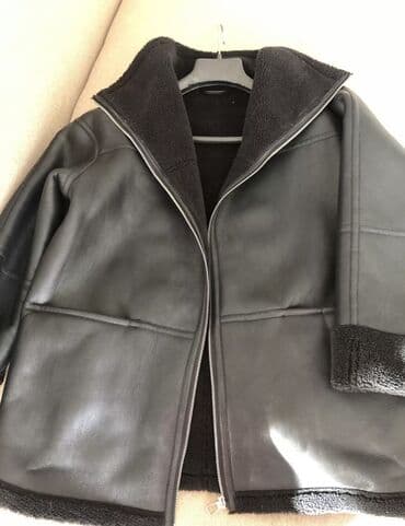 pull bear: Дубленка, Оверсайз, L — 2