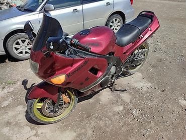 Спортбайк Kawasaki, 400 куб. см, Бензин, Взрослый, Б/у