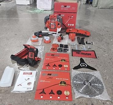 бензиновая коса: Газонокосилка, Новый, Бензин, D-MAX, 3200 Вт, 2-х тактный двигатель, Бесплатная доставка, Платная доставка, Самовывоз — 8