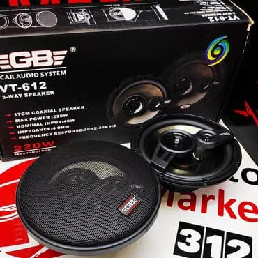 аудио: GB VT612 колонки 16см. Достаточно популярные динамики фирмы GB, думаю — 6